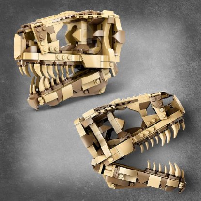 LEGO JURASSIC WORLD Fosili dinosaura: T. rexova lubanja