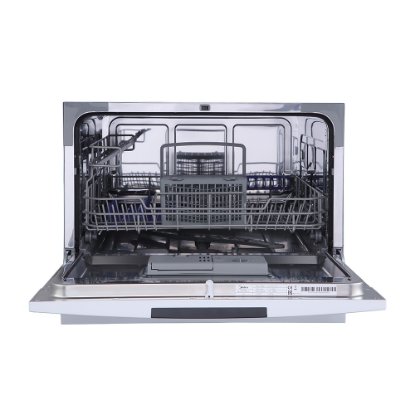 Ugradbena perilica posuđa MIDEA MTD55S100W.1-HR, uska, 55 Cm, do 6 kompleta, energetski razred F
