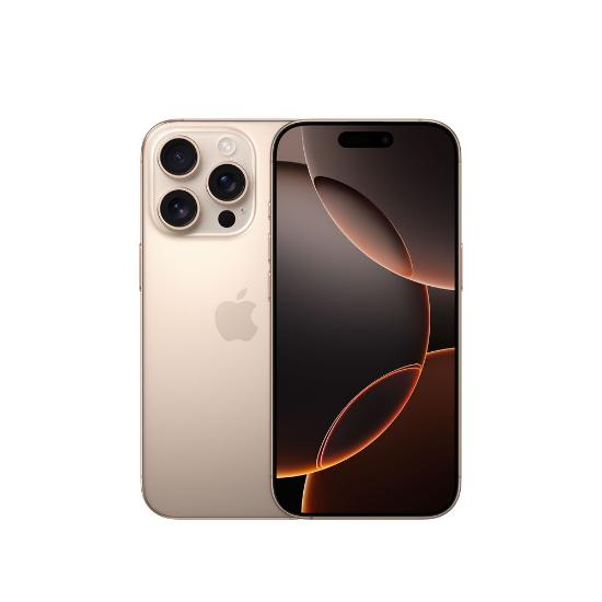 Smartphone APPLE iPhone 16 Pro, 6,3", 8GB, 256GB, iOS, zlatni