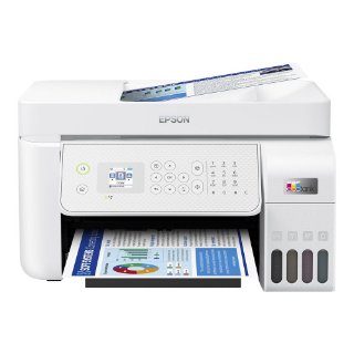 Multifunkcijski printer EPSON EcoTank L5316, printer/scanner/copy/fax, 5760 dpi, USB, LAN, WiFi, bijeli