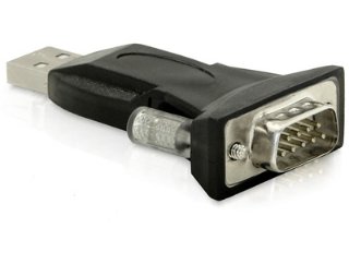Adapter DELOCK, USB 2.0 (M) na serijski port RS-232 DB9 (M)