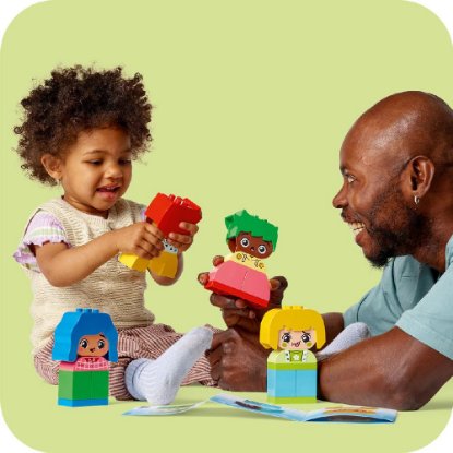 LEGO DUPLO Moji prvi snažni osjećaji i reakcije
