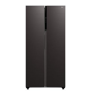 Hladnjak MIDEA MDRS619FIE28, kombinirani, 178 cm, 271/189 l, 2 vrata, energetski razred E, tamno sivi