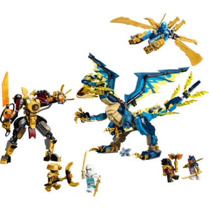 LEGO NINJAGO Elementarni zmaj protiv caričina robota