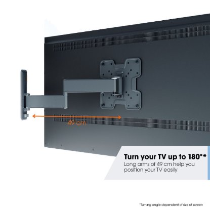 Nosač zidni za TV VOGEL'S TVM3243, 19-43", nagib do 20°, do 15kg