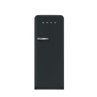 Hladnjak SMEG FAB28RDBLV5, retro, kombinirani, 153 cm, 244/26 l, energetski razred D, crni