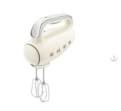 Mikser SMEG HMF01CREU, 250 W, ručni, bež