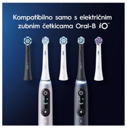 Zamjenske glave četkice za zube ORAL-B iO 4 kom, Radiant White