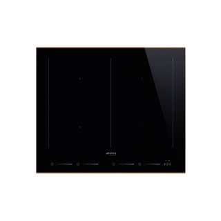 Ugradbena ploča SMEG SIM6644R, indukcijska, 60 cm, 4 zone, staklokeramika, crna