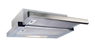 Ugradbena napa TESLA DT600SX, 60 cm, 280 m3/h, energetski razred E, crna