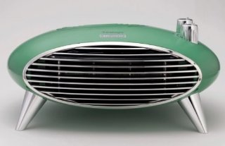 Grijalica ARIETE 8211, Vintage, 2000 W, 2 brzine, zelena