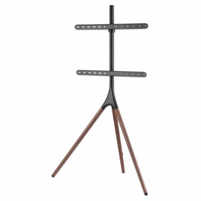 Nosač za TV MANHATTAN 461795, 45" - 65", 32kg, podni, tripod, crno-smeđi