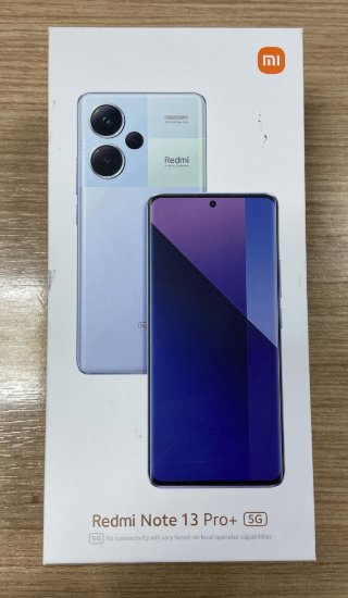 RABLJENI - Smartphone XIAOMI Redmi Note 13 Pro+ 5G, 6,67", 8GB, 256GB, Android 13, crni