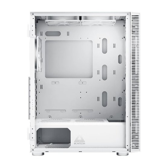 Kućište MONTECH X3 Mesh, prozor, RGB, ATX, bijelo