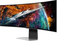 Monitor 49" SAMSUNG G9 LS49CG950SUXDU, 5120x1440, OLED, 240Hz, 1ms, 250cd/m2, G-Sync, FreeSync, zakrivljeni, zvučnici, srebrni