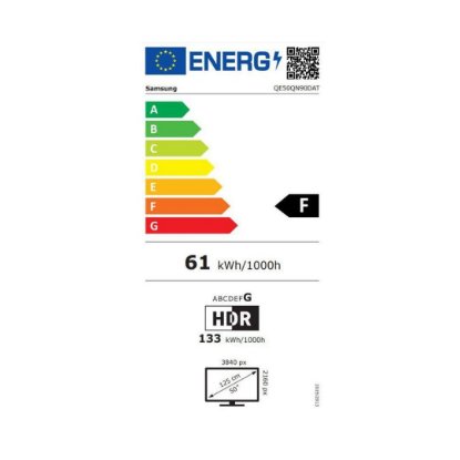QLED TV 50" SAMSUNG Neo QE50QN90DATXXH, Tizen, 4K UHD, DVB-T2/C/S2, HDMI, Wi-Fi, BT, USB, LAN - energetski razred F