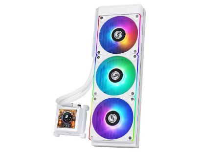 Vodeno hlađenje LIAN LI HydroShift LCD 360R, ARGB, CPU hlađenje, za Intel i AMD, bijelo