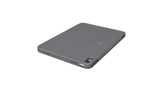 Tipkovnica LOGITECH Combo Touch, bežična, za Apple, iPad Air 11", siva