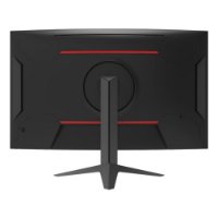 Gaming monitor 27" LC POWER LC-M27QC, QHD, VA, 180Hz, 1ms, 300cd/m2, FreeSync, zakrivljeni, crni