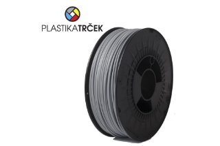 Filament za 3D printer PLASTIKA TRČEK, PLA – 1kg, Sivi