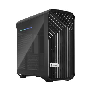 Kućište FRACTAL DESIGN Torrent Compact TG Dark, ATX, crno, bez napajanja