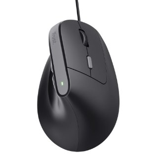 Miš TRUST Bayo II Ergonomic, optički, 2400dpi, crni