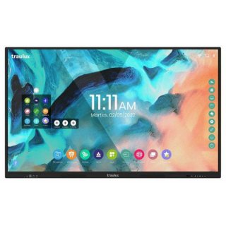 Interaktivni monitor TRAULUX TX7590, 75", 4K, 8GB, Android 9, crni