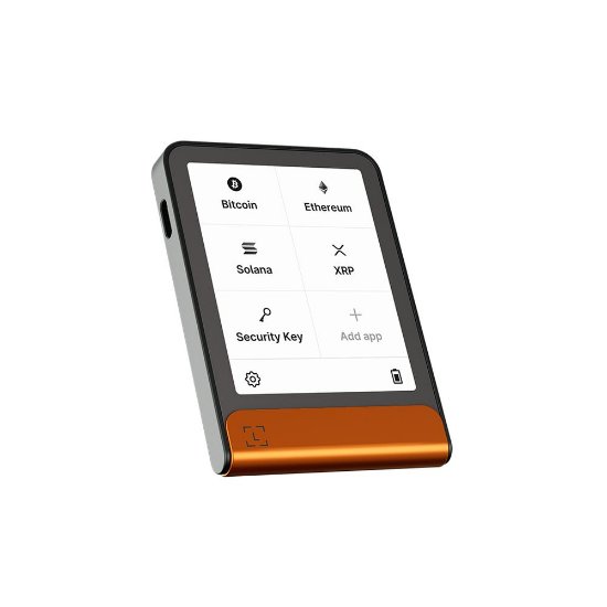 Bitcoin Wallet LEDGER Flex Orange Edition, za kriptovalute