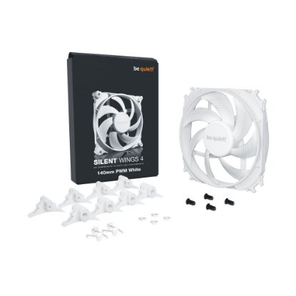 Ventilator BE QUIET Silent Wings 4, 140mm, 1100 okr/min, PWM, bijeli