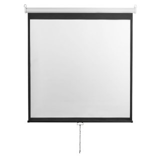 Platno za projektor SBOX PSM-100-2, 180 x 180 cm, zidno/stropno