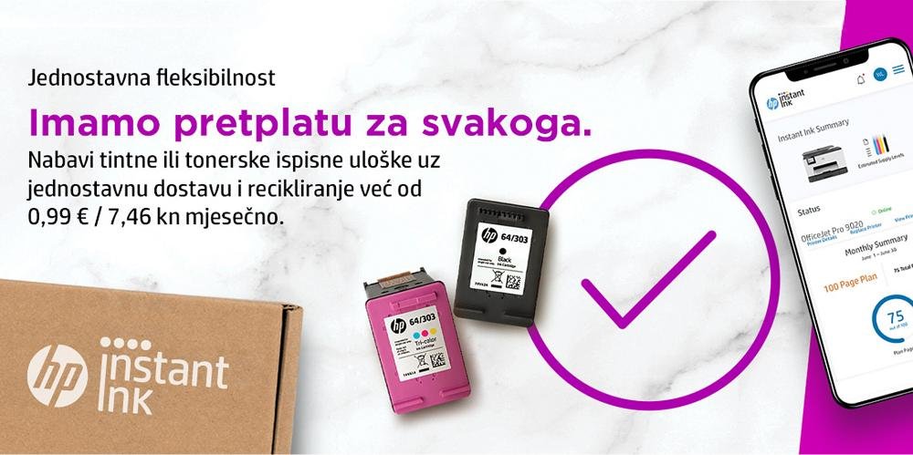 Prikažite detalje za HP Instant Ink printeri