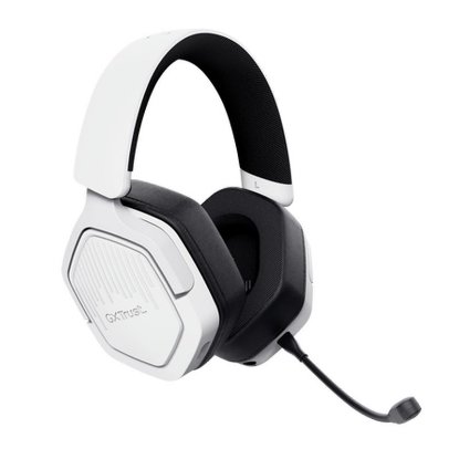 Slika Slušalice TRUST GXT 492W Carus Wireless, bežične, bijele