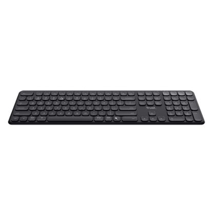 Slika Tipkovnica TRUST Vaiya, bluetooth, US layout, crna
