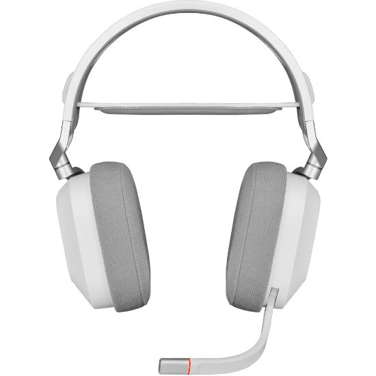 Slušalice CORSAIR HS80 RGB Wireless, bežične, mikrofon, bijele
