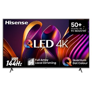 Slika QLED TV 85" HISENSE 85E7NQ PRO, Smart TV, UHD 4K, 144Hz, DVB-T2/C/S2, HDMI, Wi-Fi, USB, LAN, energetski razred E