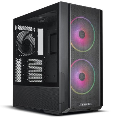 Kućište LIAN LI LANCOOL 216 RGB, E-ATX, prozor, kaljeno staklo, crno, bez napajanja