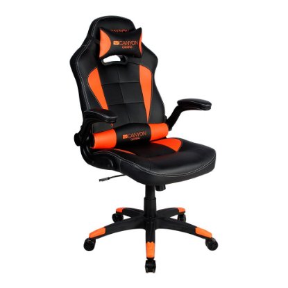 Gaming stolica CANYON Vigil GC-2, crno-narančasta