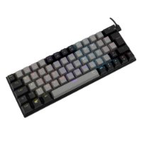 Tipkovnica WHITE SHARK GK-002722 Wakizashi, RGB, plavi switch, mehanička, UK/HR, sivo-crna, USB