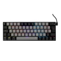 Tipkovnica WHITE SHARK GK-002722 Wakizashi, RGB, plavi switch, mehanička, UK/HR, sivo-crna, USB