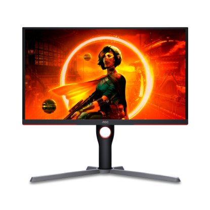 Gaming monitor 27" AOC U27G3X, 4K UHD, IPS, 160Hz, 1ms, 400cd/m2, G-Sync, FreeSync, pivot, crni