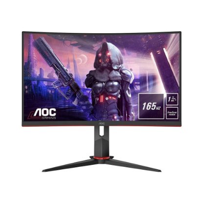 Monitor 24" AOC C24G2AE, 165Hz, 1ms, 250cd/m2, 3000:1, zakrivljeni, crni