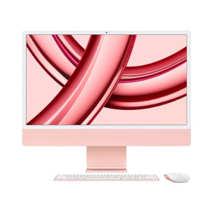 Računalo AiO APPLE iMac mqrd3cr/a / 24" 4,5K Retina, 8-Core M3, 8GB, 256GB SSD, 8-Core Apple GPU, WiFi, tipkovnica, miš, macOS, rozo