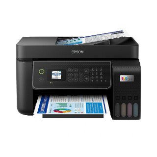 Multifunkcijski printer EPSON EcoTank L5310, printer/scanner/copy/fax, 5760 dpi, USB, LAN, WiFi, crni