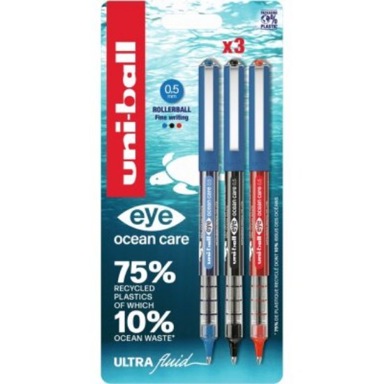 Pak Roler UNI ub-150ROP (0.5) eye crni, plavi, crveni Ocean Care reciklirani Eco 3/1