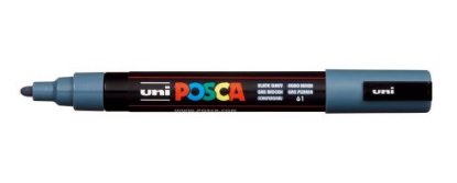 Marker UNI POSCA pc-5m, kameno sivi