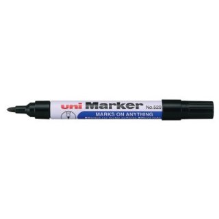 Marker UNI no.520f, crni