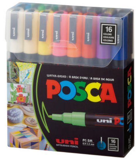 Marker UNI POSCA  pc-3m, 16/1
