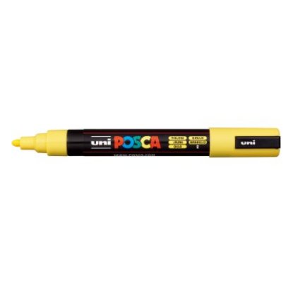 Marker UNI POSCA pc-5m, žuti