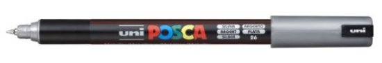 Marker UNI POSCA pc-1m,r srebrni