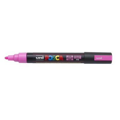 Marker UNI POSCA pc-5m, fl. rozi